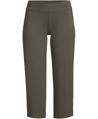 Women's Starfish Mid Rise Pull On Crop Pants