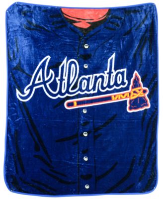 Northwest Company - Atlanta Braves Plush Jersey Throw Blanket