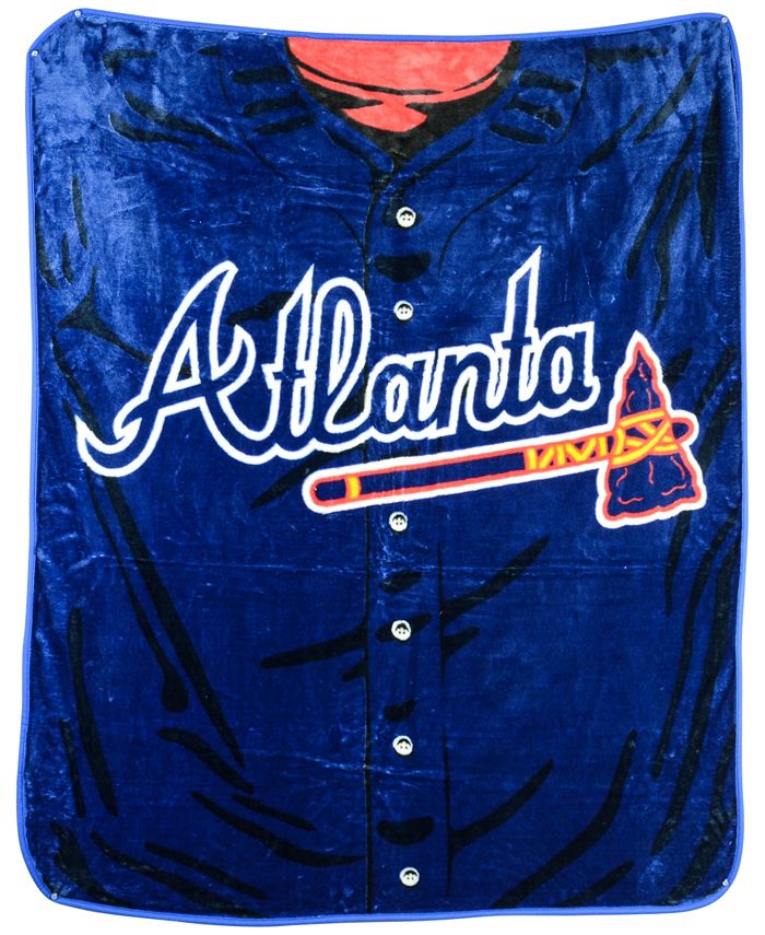 THE NORTHWEST GROUP Atlanta Braves Polyester Throw Blanket