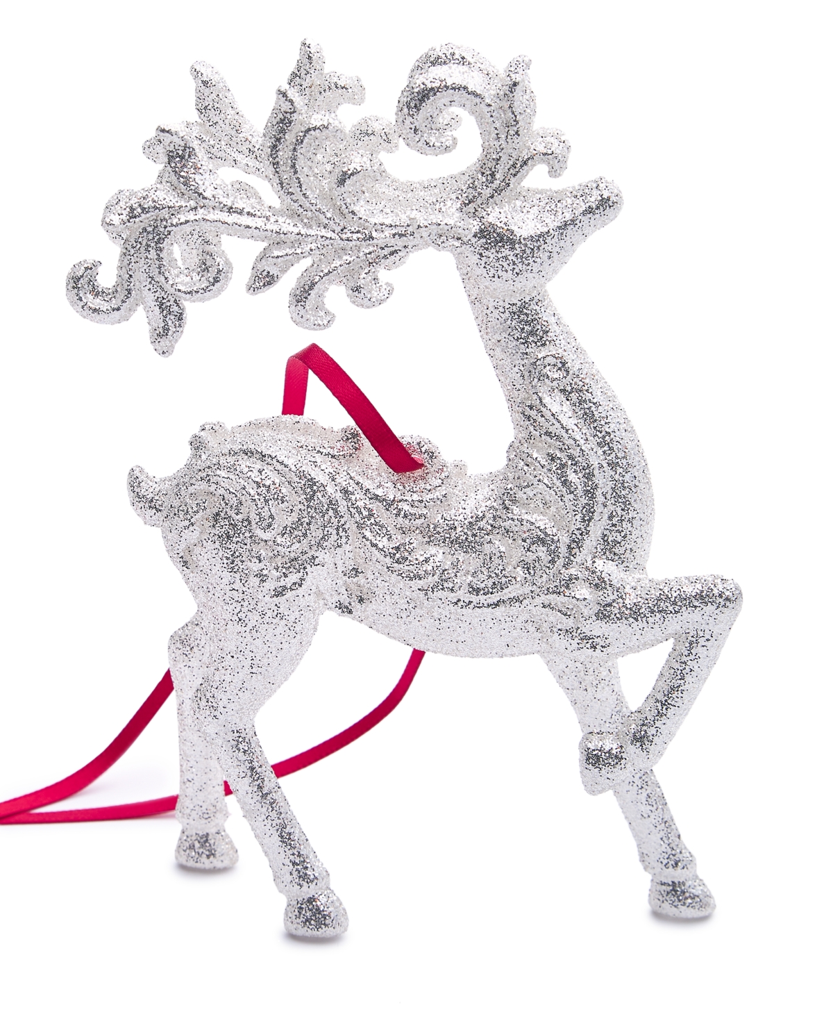 Holiday Lane Christmas Glitters Deer Ornament, Exclusively At Macy's In No Color