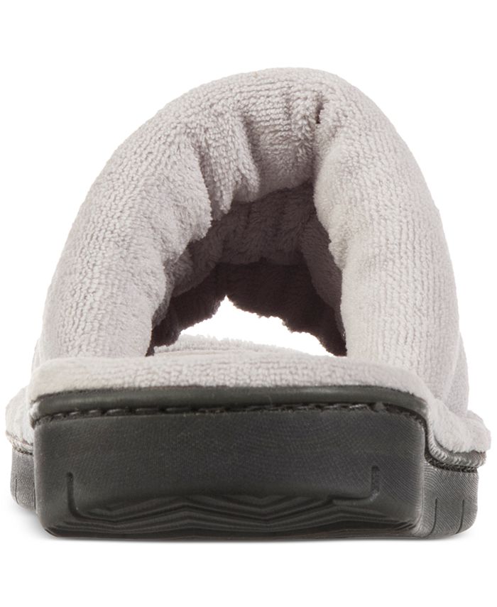 Isotoner Signature Women's Aster Microterry Slide Slippers Macy's