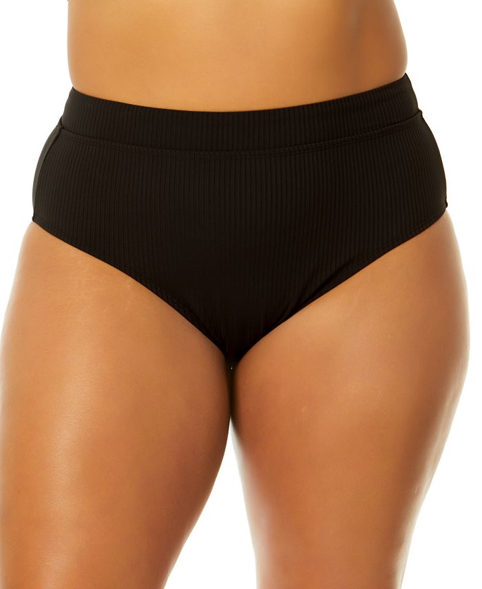 Island Escape High-Waist Tummy Control-Top Bikini Bottoms, Created for  Macy's