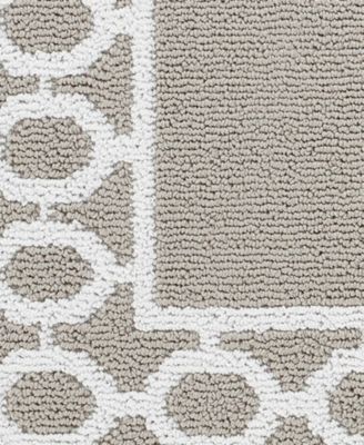 Christine Trellis Border Tufted Runner Rug, 26" x 60"