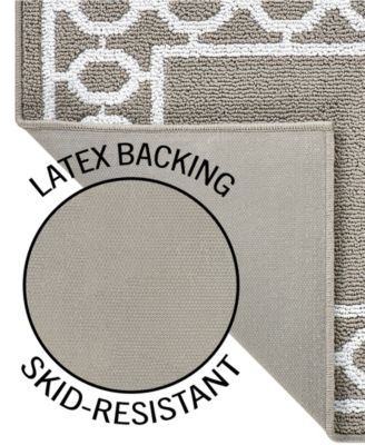 Christine Trellis Border Tufted Runner Rug, 26" x 60"