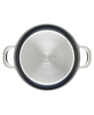 X Hybrid Nonstick Aluminum 4 QT Casserole Pan With Lid