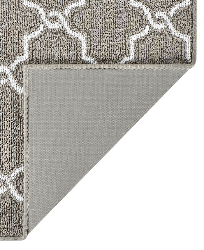Jean Pierre Yohan Machine Washable Trellis Tufted Runner Rug, 26" x