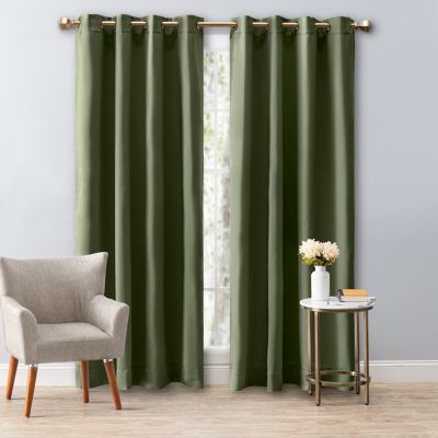 Ultimate Black Out Grommet Curtain Panel 56"W x 84"L