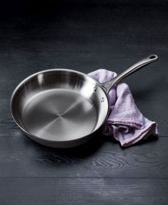 12" 3-Ply Stainless Steel Frying Pan with Aluminum Core