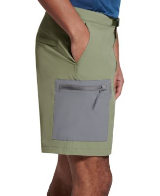 BASS OUTDOOR Men's Knit Shorts - Ripstop Grid, Active Movement Design, Casual Comfort Shorts - View #6