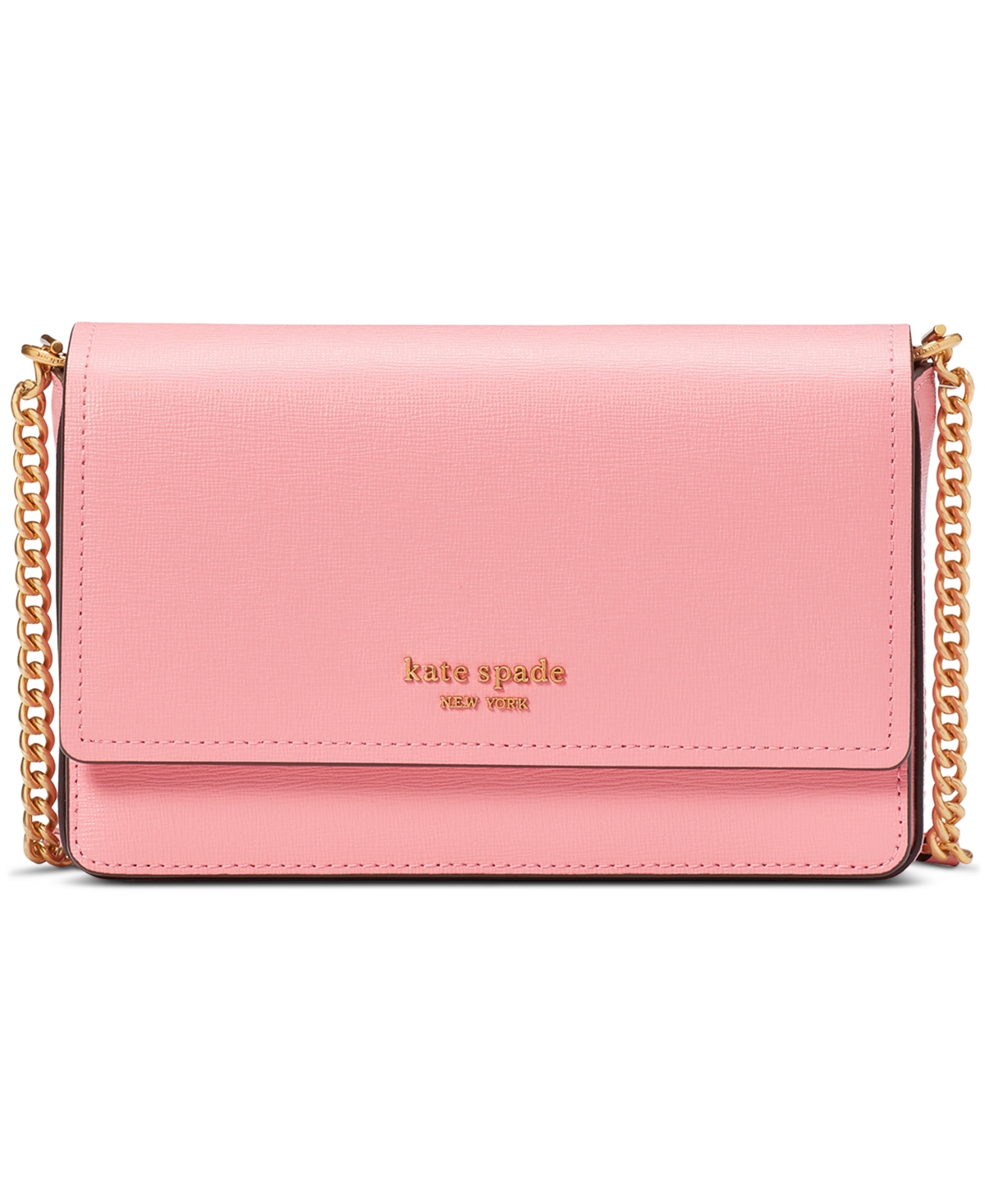 Kate Spade New York Morgan Saffiano Leather Flap Chain Wallet