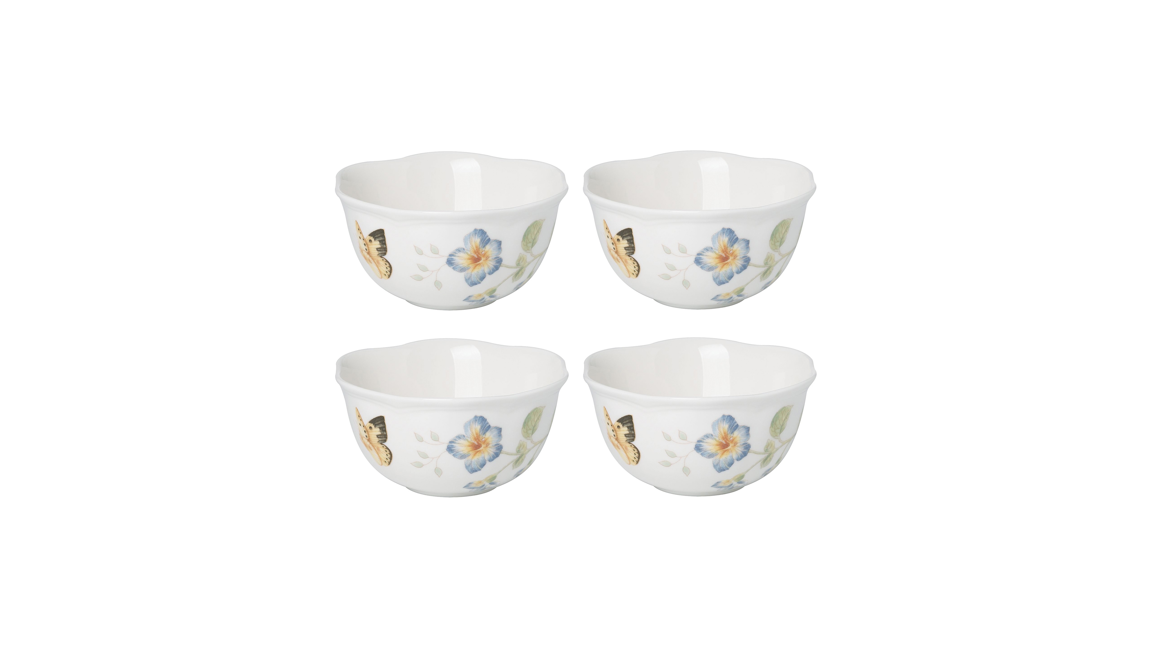 Lenox Butterfly Meadow Dessert Bowls, Set of 4
