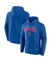 47 Brand Mark Messier Blue New York Rangers Retired Player Name And Number  Lacer Pullover Hoodie for Men