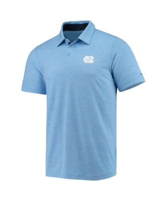 Men's Carolina Blue North Carolina Tar Heels Tech Trail Omni-Shade Polo Shirt