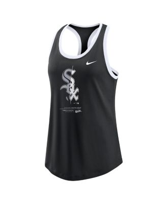 Women's Black Chicago White Sox Tech Tank Top