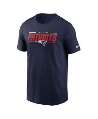 Men's Navy New England Patriots Muscle T-shirt