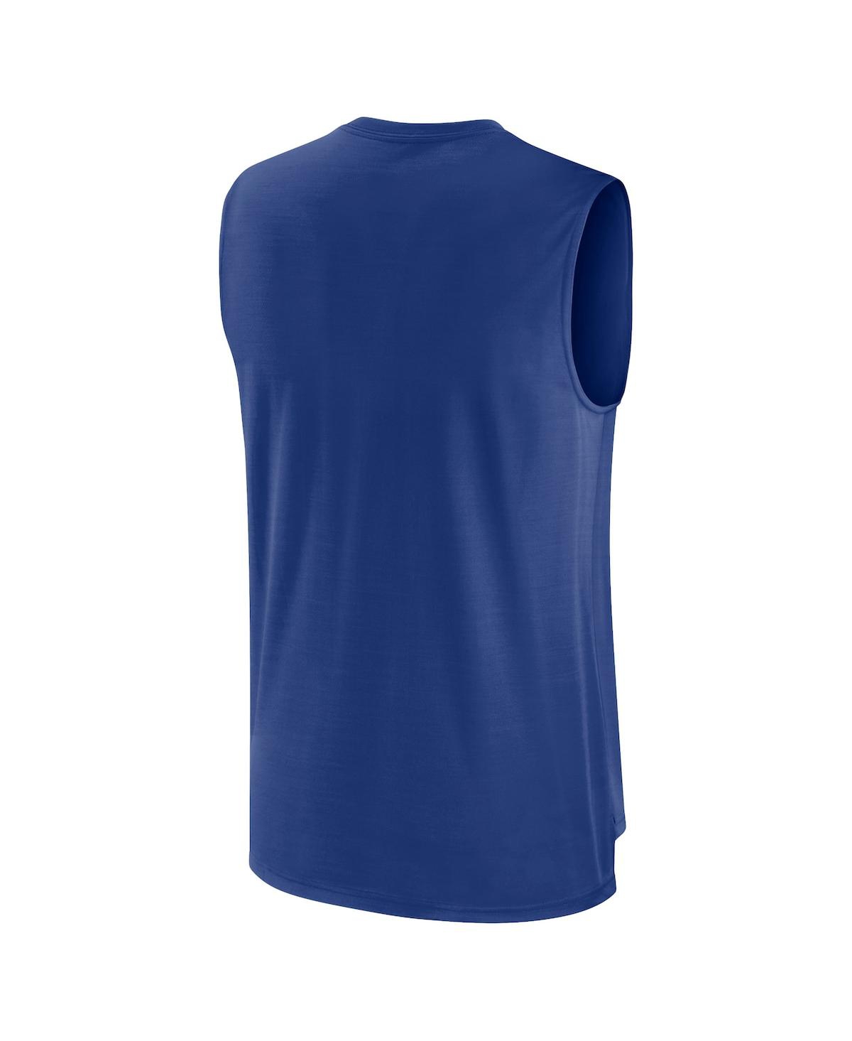 Nike Men's  Royal Atlanta Braves 2023 City Connect Muscle Tank Top In Royal