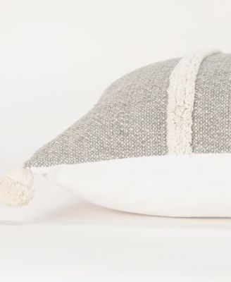 Modern Strip Lumbar Decorative Pillow, 14" x 26"