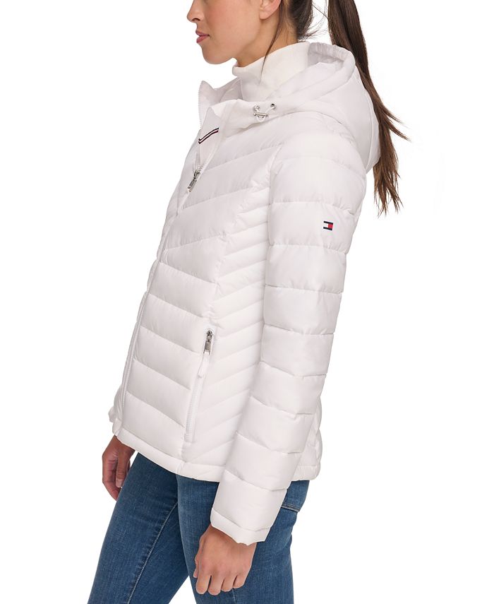Tommy Hilfiger Women's Hooded Packable Puffer Coat - Macy's