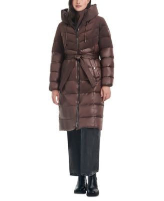 Vince mixed media deals puffer coat