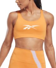 Reebok Ladies Ultima Orange Seamless Sports Bra, Size Medium HS9958-ULTIMA  ORANGE - Apparel - Jomashop