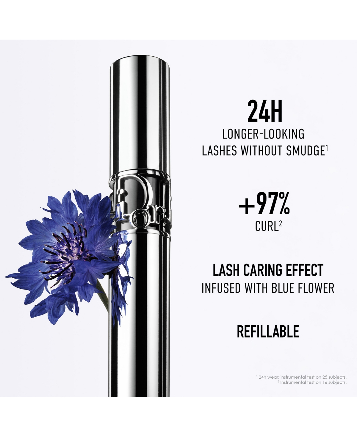 Shop Dior Show Iconic Overcurl Refillable Mascara In Blue
