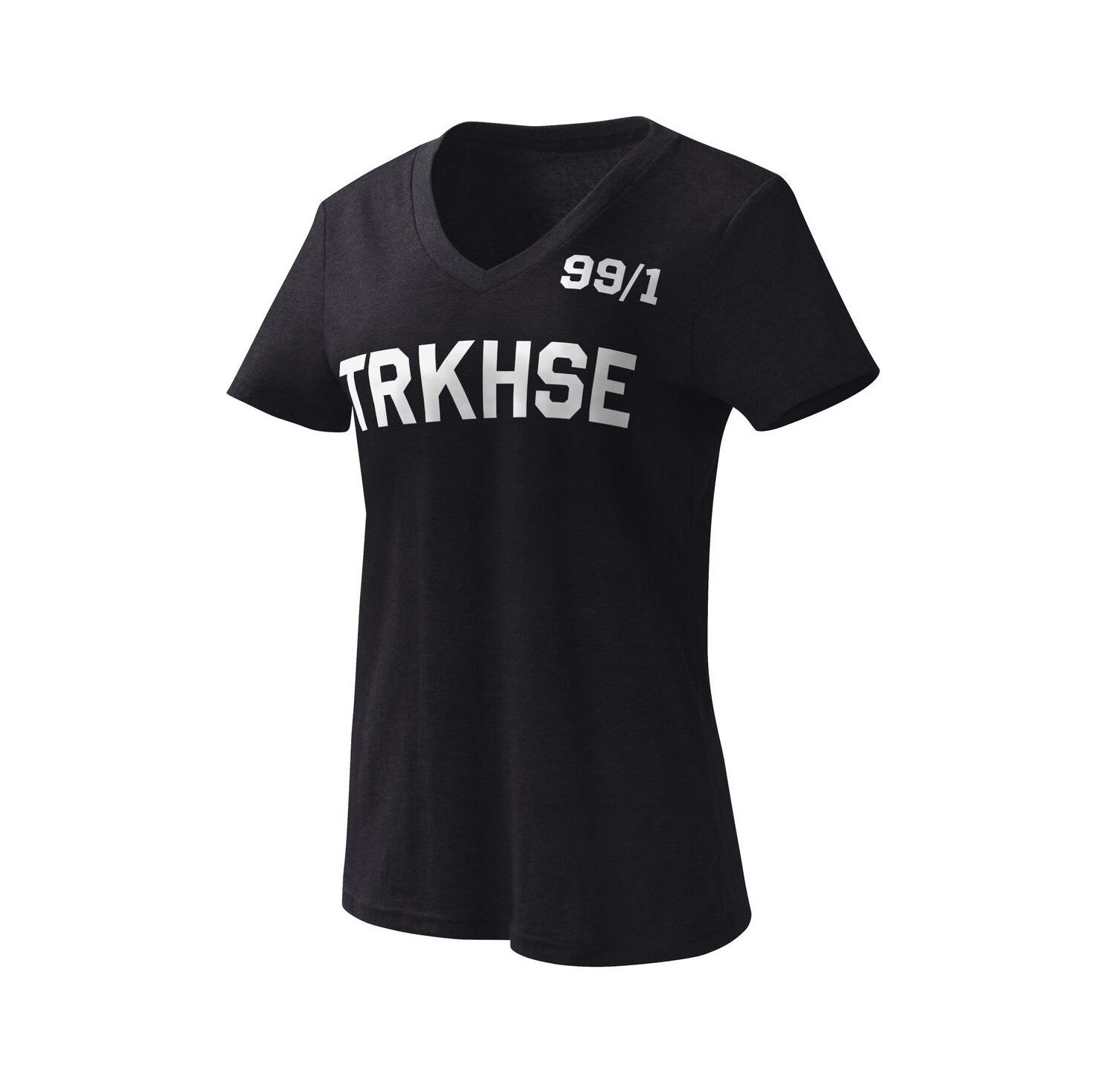 Women's Black TRACKHOUSE RACING Dream Team V-Neck T-shirt