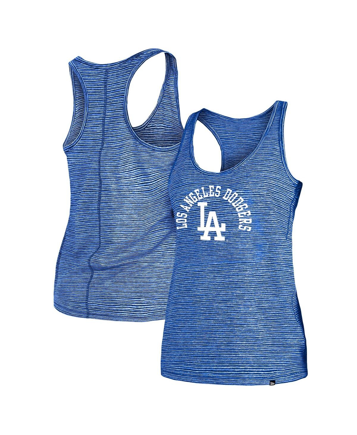 NEW ERA WOMEN'S NEW ERA ROYAL LOS ANGELES DODGERS ACTIVE RACERBACK TANK TOP 