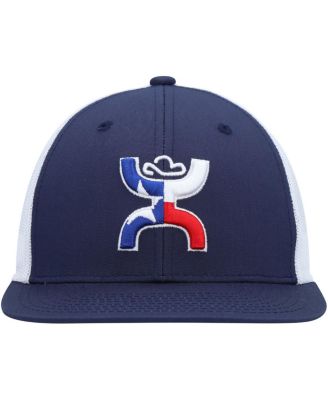 Men's Navy Texican Trucker Snapback Hat