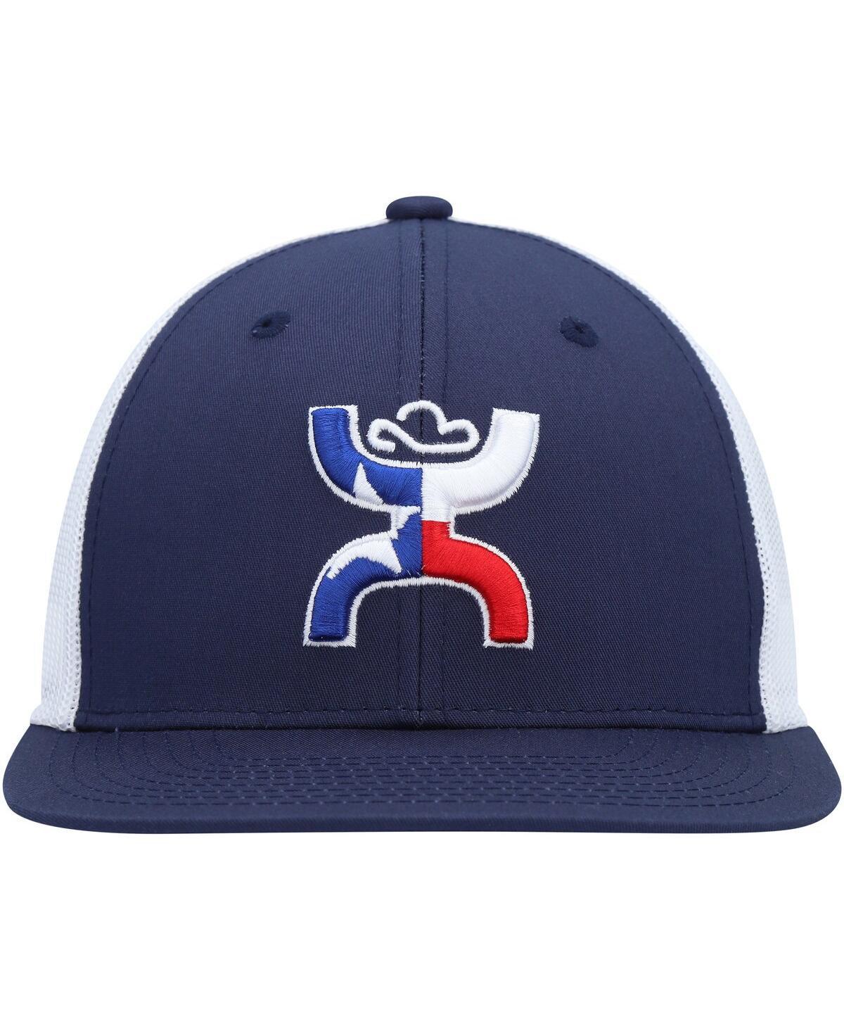 Shop Hooey Men's  Navy Texican Trucker Snapback Hat