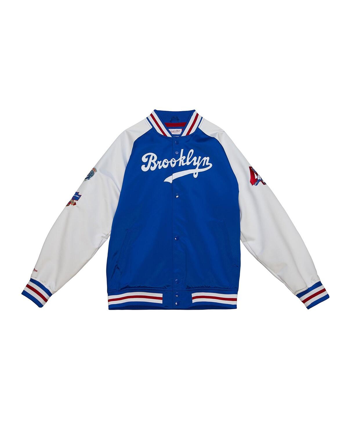 Men's Mitchell & Ness Jackie Robinson Royal Brooklyn Dodgers Cooperstown Collection Legends Raglanâ