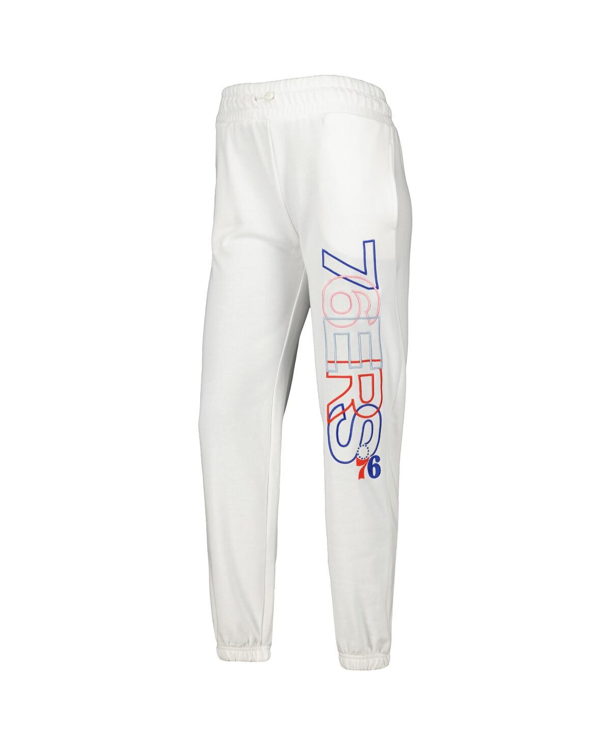 Shop Concepts Sport Women's  White Philadelphia 76ers Sunray Pants