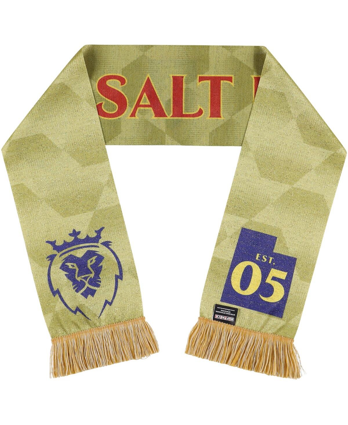 RUFFNECK SCARVES MEN'S AND WOMEN'S REAL SALT LAKE JERSEY HOOK REVERSIBLE SCARF 