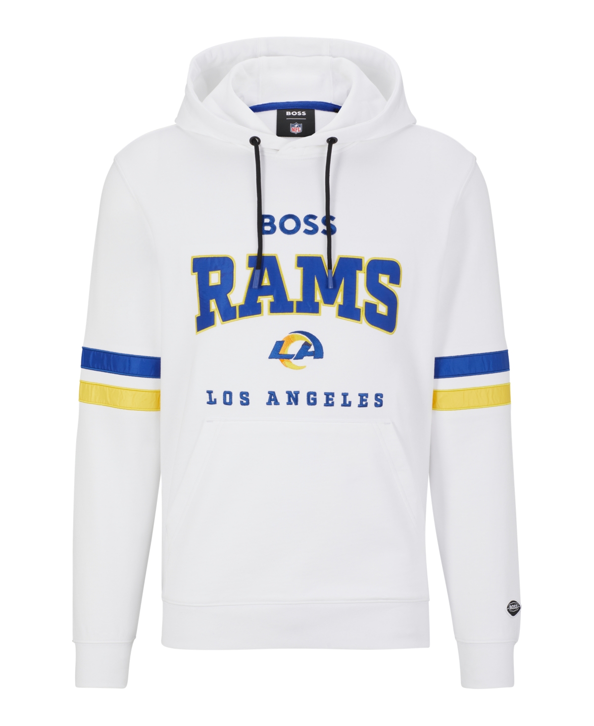 Boss by Hugo Boss Boss by Hugo Boss x Nfl Men's Hoodie Collection - Los Angeles Rams - White
