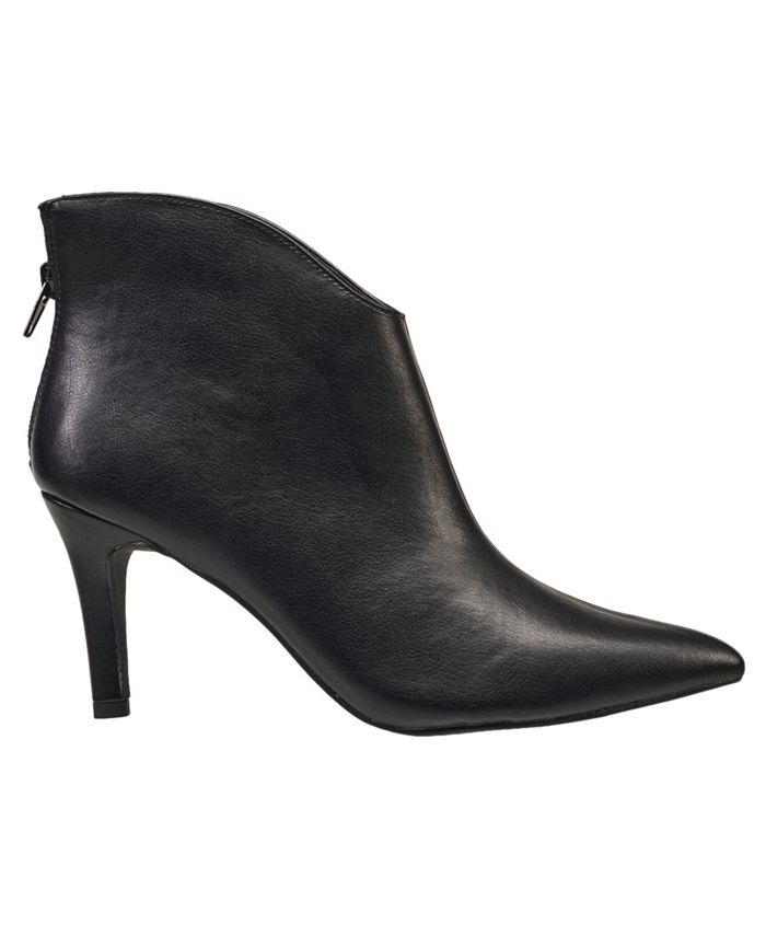French Connection H Halston Women's Amelia Faux Leather Bootie - Macy's