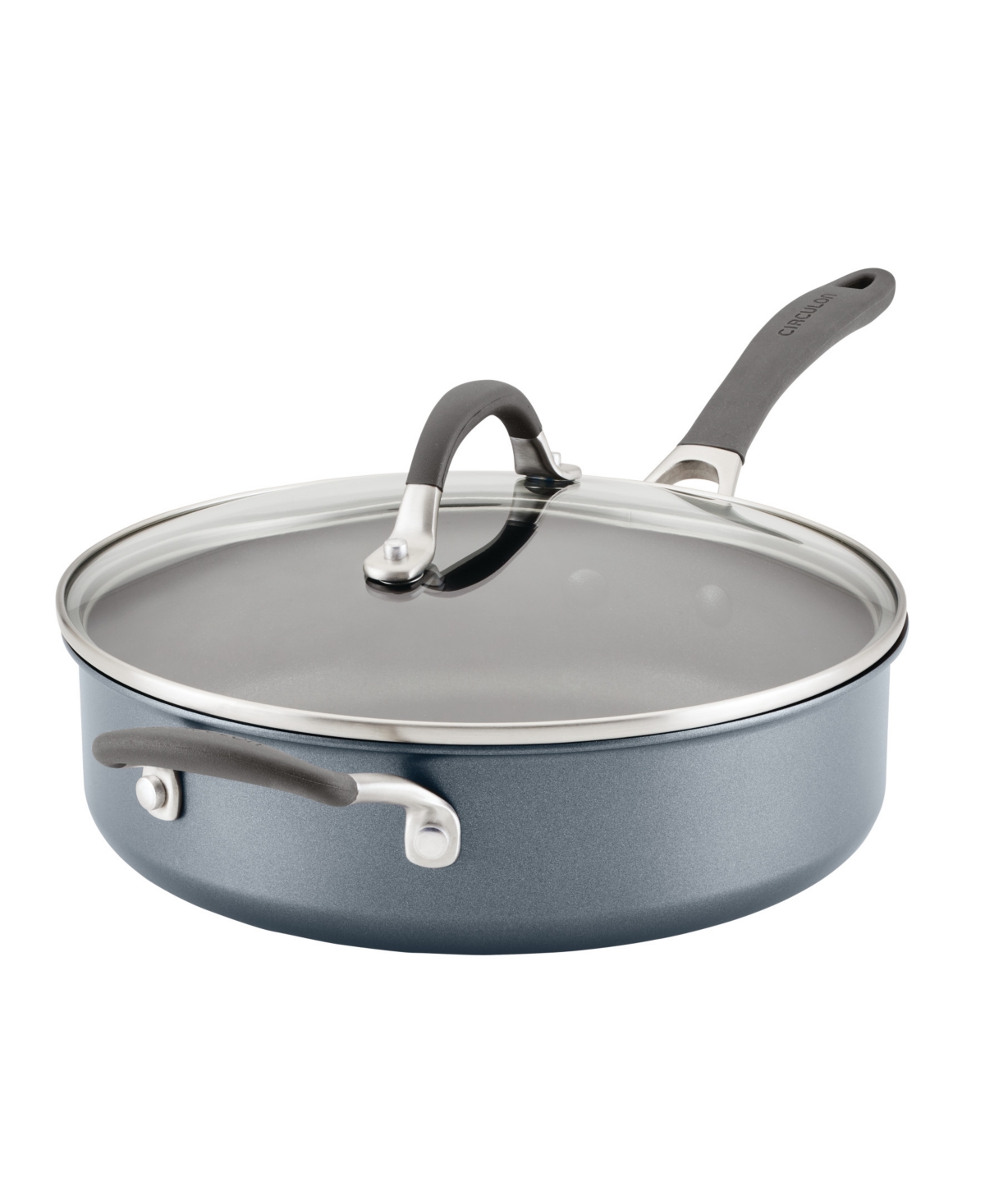 Circulon A1 Series With Scratchdefense Technology Aluminum 5-quart Nonstick Induction Saute Pan With Lid In Graphite