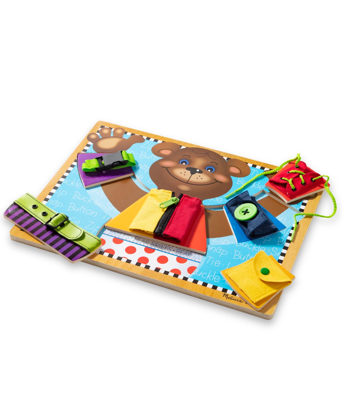 Shop Melissa & Doug Basic Skills Puzzle Board In Multi