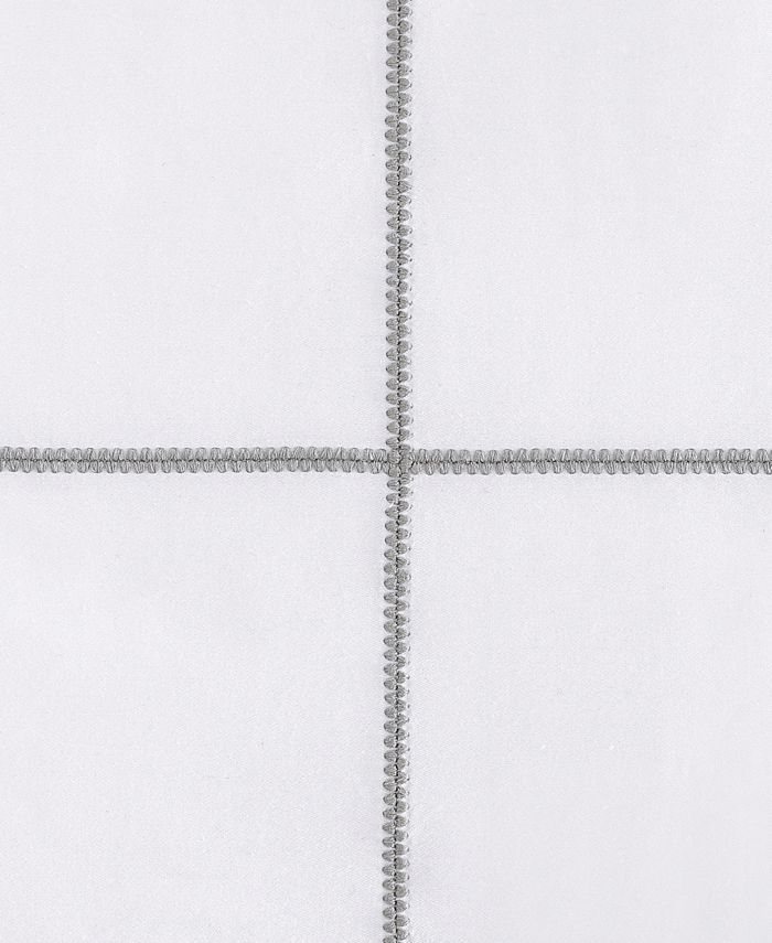 Vera Wang Zig Zag Cotton Sateen Duvet Cover Set, Queen Macy's