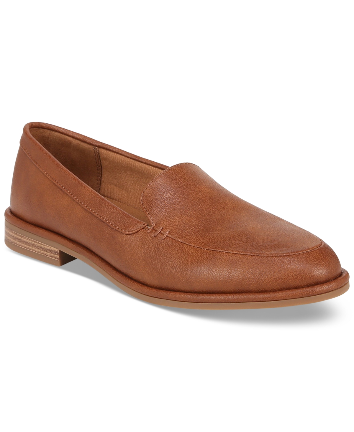Style & Co Women's Houstonn Loafer Flats, Created For Macy's In Cognac