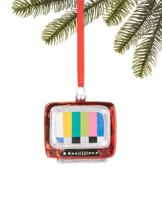 Holiday Lane - Retro Holiday Retro Television Ornament