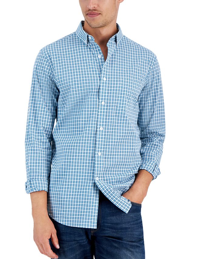 Macy's men's discount button down shirt