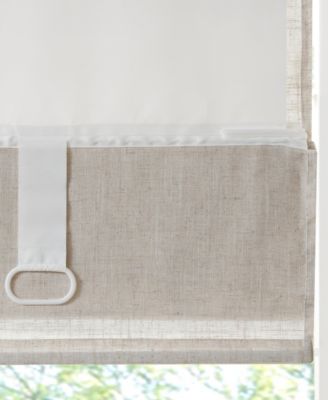 Linen Blend Light Filtering Cordless Roman Shade