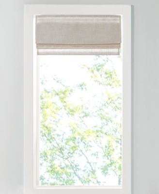 Linen Blend Light Filtering Cordless Roman Shade
