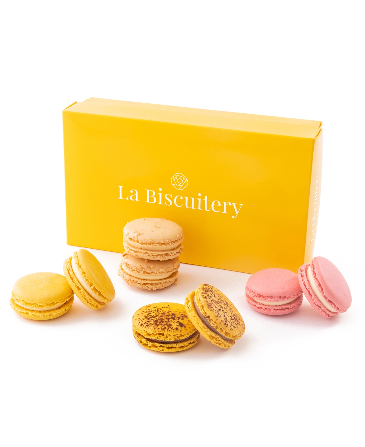 La Biscuitery The Sunshine Box Of 12 Macarons In No Color
