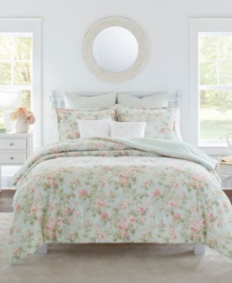 16232557 Laura Ashley Madelynn Cotton Reversible Duvet Cove sku 16232557