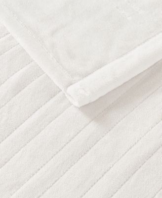 Luxury Plush Heated Blanket, Twin, Exclusively at Macy’s
