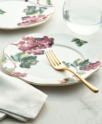 Charter Club Harvest Salad Plate, Set of 4, Created for Macy's