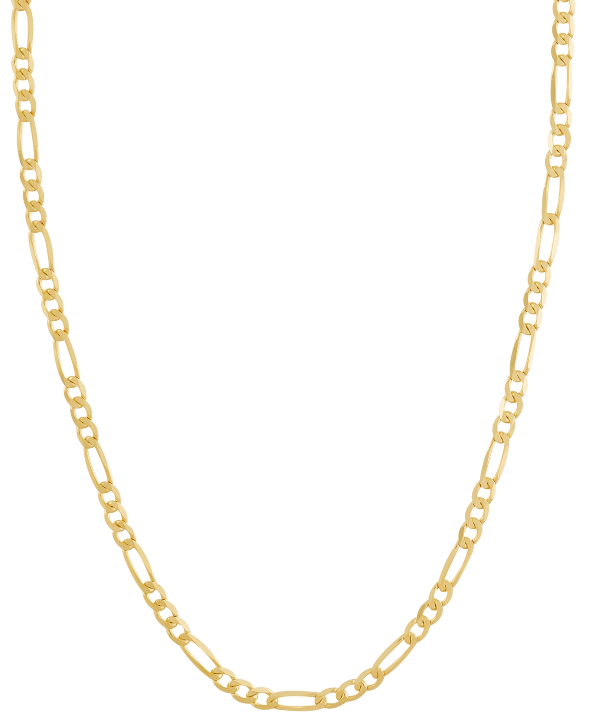 Figaro Link Chain 18" Necklace (2-3/8mm) in 10k Gold - Yellow Gold