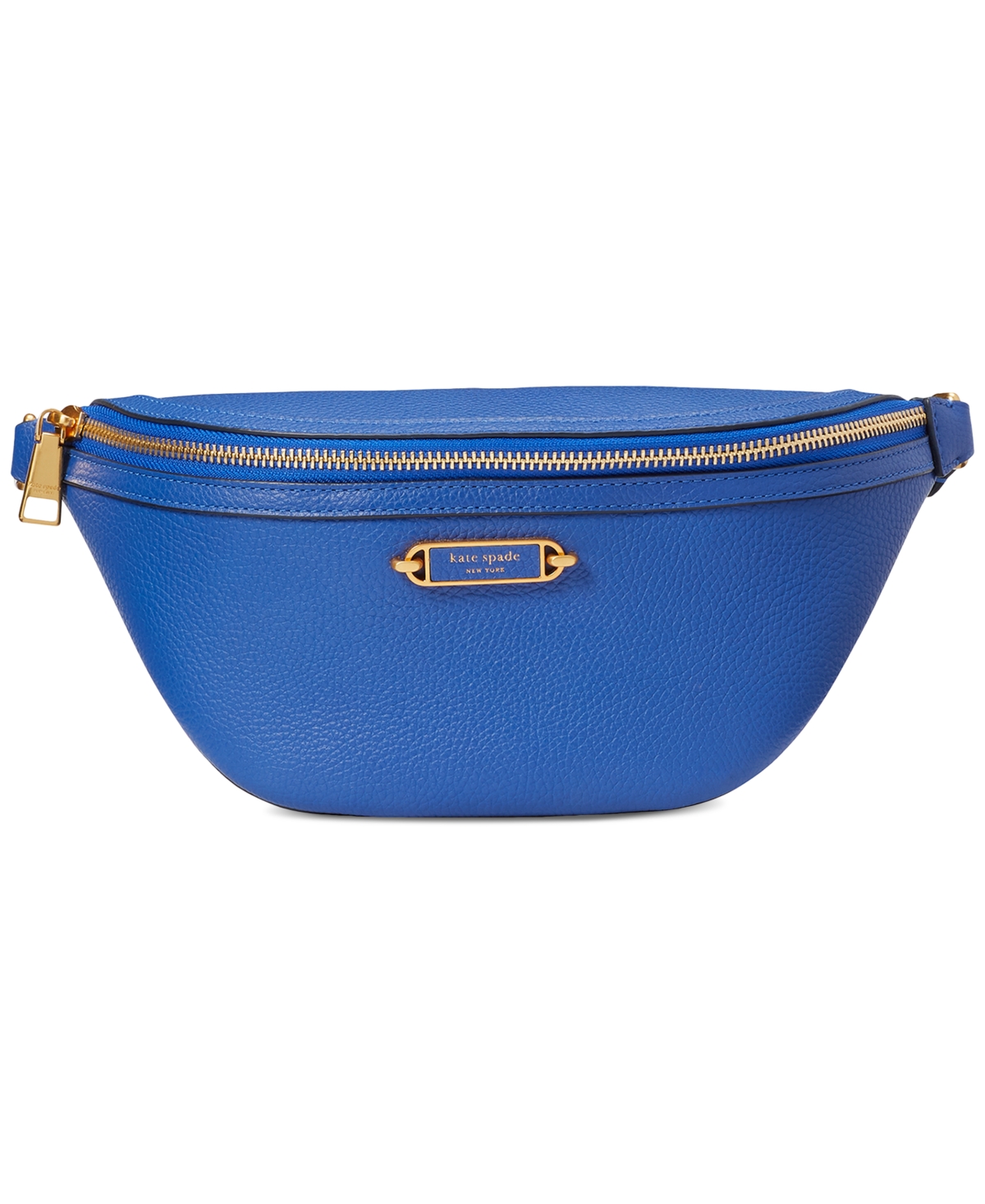 Kate Spade New York Gramercy Pebbled Leather Small Belt Bag In Blueberry