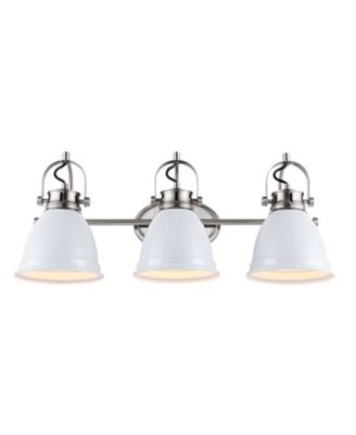 Phineas 25.5" 3-Light Farmhouse Bohemian Iron LED Vanity