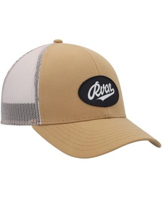 Men's Gold Work Script Trucker Snapback Hat